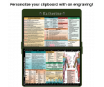 WhiteCoat Clipboard® - Army Green Occupational Therapy Edition